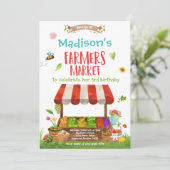 農家市場誕生日，地元で育ったガールファームI 招待状 (スタンド正面)