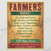 農家市場食べ地域 チラシ (裏面)