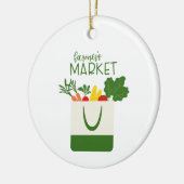 農家市場 セラミックオーナメント (左)