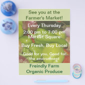 農家市場 チラシ (シングル)