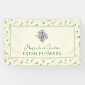 農家市場 フラワーセラー カスタム 横断幕 (横)