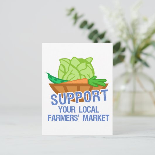 農家市場 ポストカード (スタンド正面)