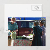 農家市場 ポストカード (正面/裏面)