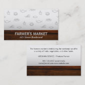 農家市場 名刺 (正面/裏面)