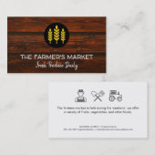 農家市場 名刺 (正面/裏面)