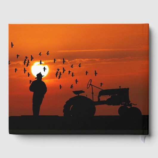 農家日没「刈り取り時」記念碑 ゲストブック (裏面)