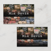 農家果実販売名刺 名刺 (正面/裏面)