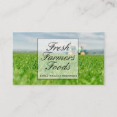 農家牽引機 名刺 (正面)