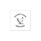 農家用オリジナル卵スタンプ ラバースタンプ (インプリント)