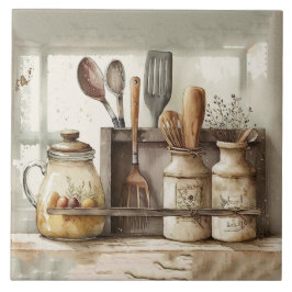 農家用素朴器具キッチンセラミックタイル タイル