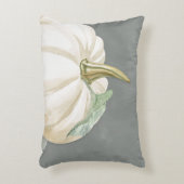 農家秋白いカボチャ アクセントクッション (正面(垂直))