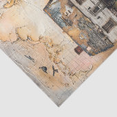 農家素朴ミックスメディアアートデコップページ 薄葉紙 (詳細)