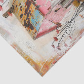 農家素朴ミックスメディアアートデコップページ 薄葉紙 (詳細)