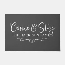 農家素朴モダン ドアマット