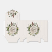 農家素朴畜舎植物園ブライダルシャワー フェイバーボックス (折り畳みなし)