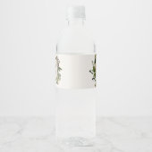 農家素朴畜舎植物園ブライダルシャワー ペットボトルラベル (正面)