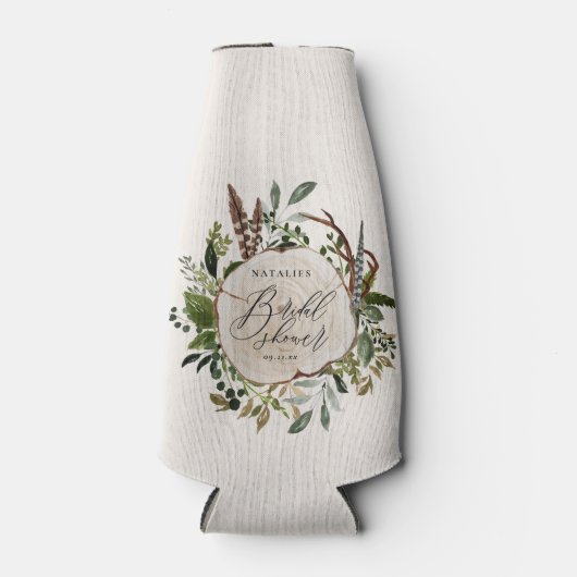 農家素朴畜舎植物園ブライダルシャワー ボトルクーラー (正面)