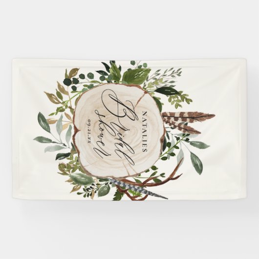 農家素朴畜舎植物園ブライダルシャワー 横断幕 (横)