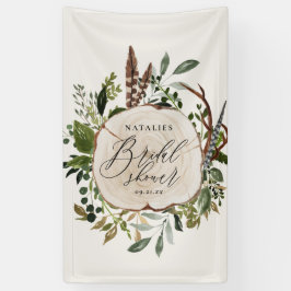 農家素朴畜舎植物園ブライダルシャワー 横断幕