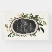 農家素朴畜舎植物園ブライダルシャワー 横断幕 (横)