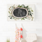 農家素朴畜舎植物園ブライダルシャワー 横断幕 (インサイチュ)