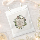 農家素朴畜舎植物赤ちゃんシャワー フェイバーバッグ (クリップ留めされた状態)