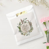 農家素朴畜舎植物赤ちゃんシャワー フェイバーバッグ (封をした状態)