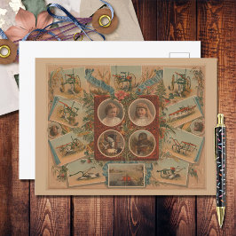 農家耕作ツールEphemera ポストカード