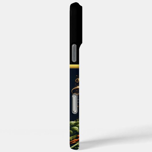 農家誇りを持ったが野菜類の鮮やか間に立つ Case-Mate iPhoneケース (裏面 / 右)