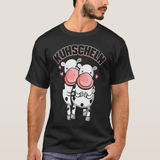 農家農家家畜用牛農家 Tシャツ (正面)
