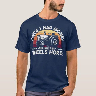 農家農業トラクターホイールホースギフト Tシャツ