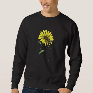 農家農業フラワーファームアニマルウィメンチキン スウェットシャツ