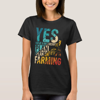 農家農業リタイアファーム農業ライフ農家 Tシャツ