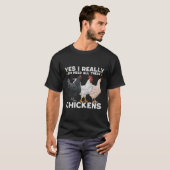 農家農業Yes私は本当にすべてのシックを必要とする Tシャツ (正面フル)