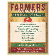 農家食べ市場看板