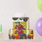 農家駆動トラクタファーム車両 ラッピングペーパー