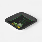 農家40歳の誕生日パーティー ペーパープレート (傾斜あり)