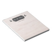 農家 |のデスクから ノートパッド (アングル)