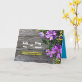 農家 カード (黄色い花)