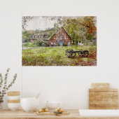 農家 ポスター (キッチン)