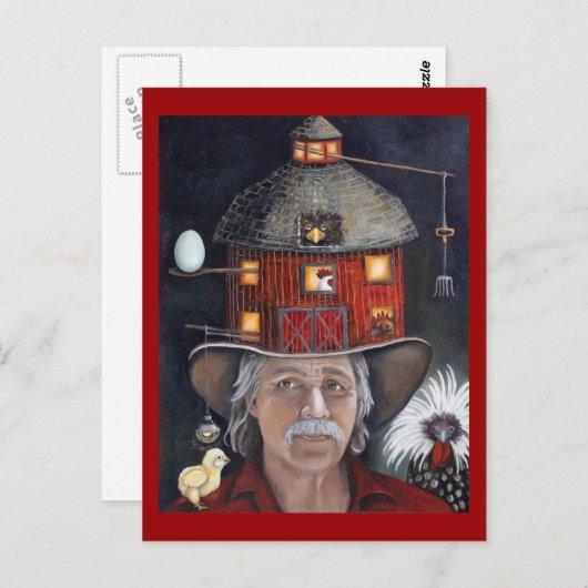 農家 ポストカード (正面/裏面)