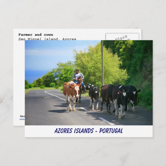 農家 ポストカード (正面/裏面)