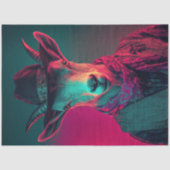 農家・ヤギのDecopage Vibrantly写真 薄葉紙 (正面)