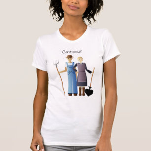 農家·ワイフ·クイーン·オブ·スペードズ·サンダー_コーブ Tシャツ