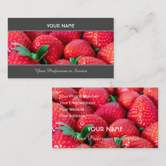 農家 名刺 (正面/裏面)