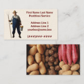 農家 名刺 (正面/裏面)