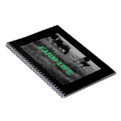 農家、牛の家族 ノートブック (右側)