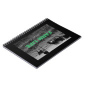 農家、牛の家族 ノートブック (左側)