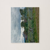 農家- Gettysburgの国立公園- PA ジグソーパズル (縦)