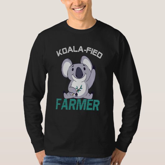 農家Koalafied認定農業 Tシャツ (正面)